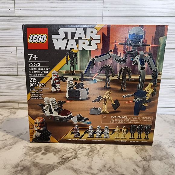 LEGO Star Wars Clone Trooper & Battle Droid Battle Pack 75372 - In Hand - Picture 2 of 3